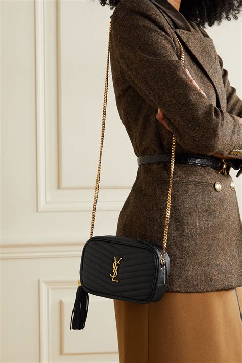 yves saint laurent mini lou|MINI LOU in quilted leather .